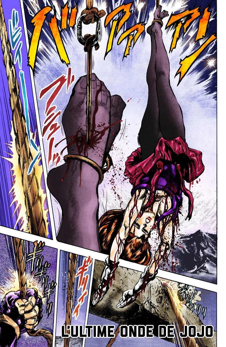 Read JoJo's Bizarre Adventure Part 2 Battle Tendency Official Colored FR Manga Online