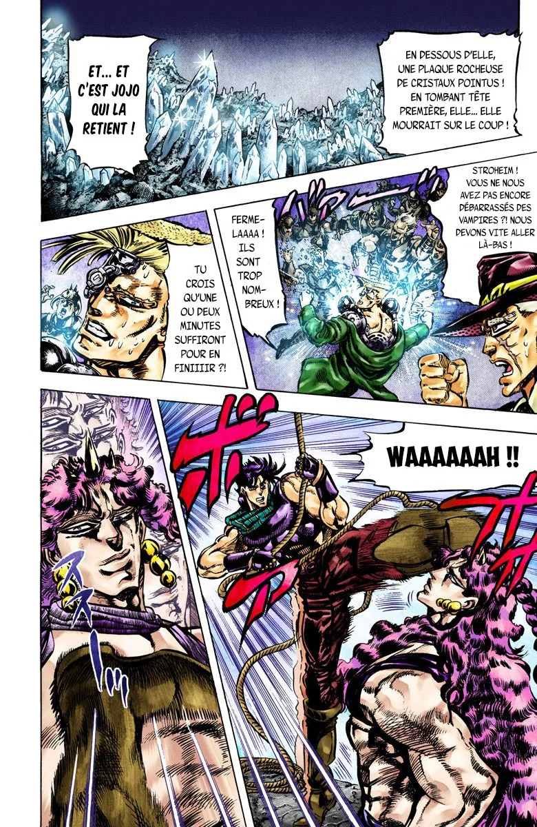 Read JoJo's Bizarre Adventure Part 2 Battle Tendency Official Colored FR Manga Online