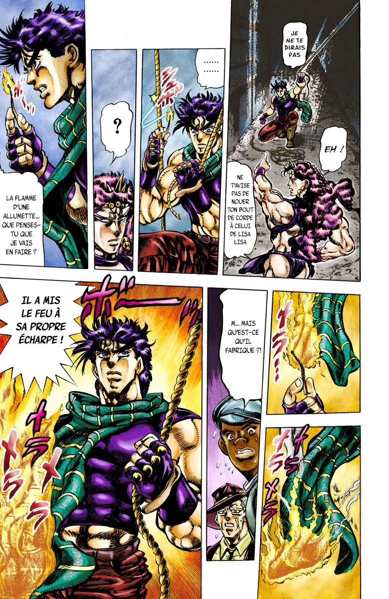 Read JoJo's Bizarre Adventure Part 2 Battle Tendency Official Colored FR Manga Online