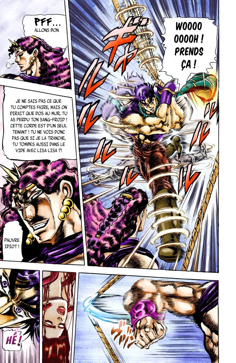 Read JoJo's Bizarre Adventure Part 2 Battle Tendency Official Colored FR Manga Online