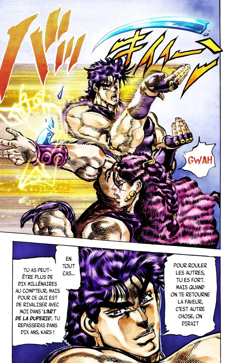 Read JoJo's Bizarre Adventure Part 2 Battle Tendency Official Colored FR Manga Online