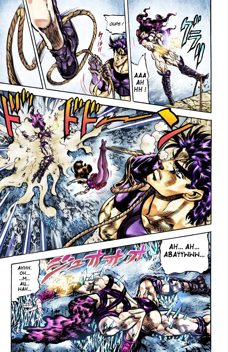 Read JoJo's Bizarre Adventure Part 2 Battle Tendency Official Colored FR Manga Online