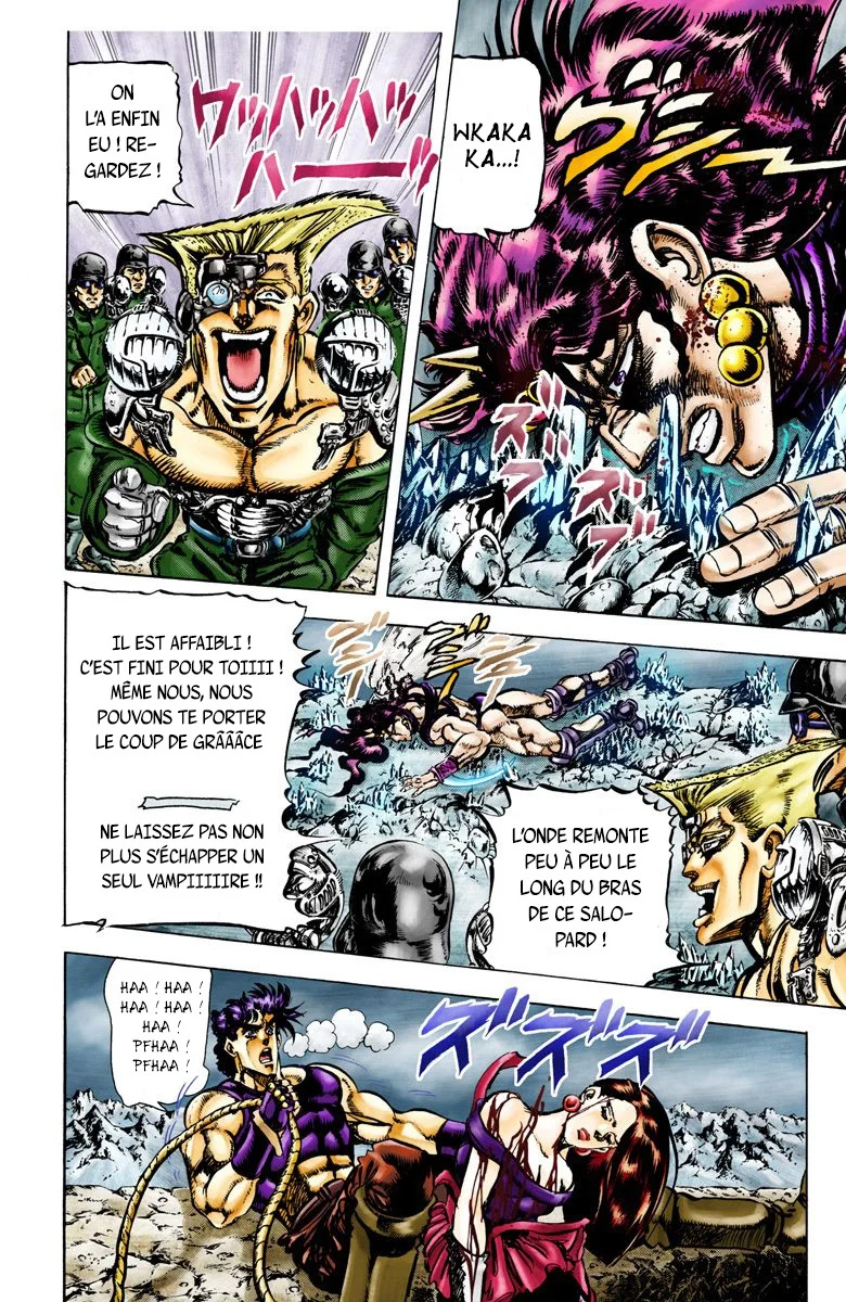Read JoJo's Bizarre Adventure Part 2 Battle Tendency Official Colored FR Manga Online