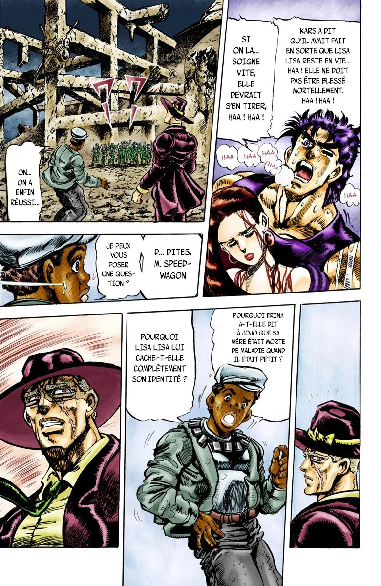 Read JoJo's Bizarre Adventure Part 2 Battle Tendency Official Colored FR Manga Online