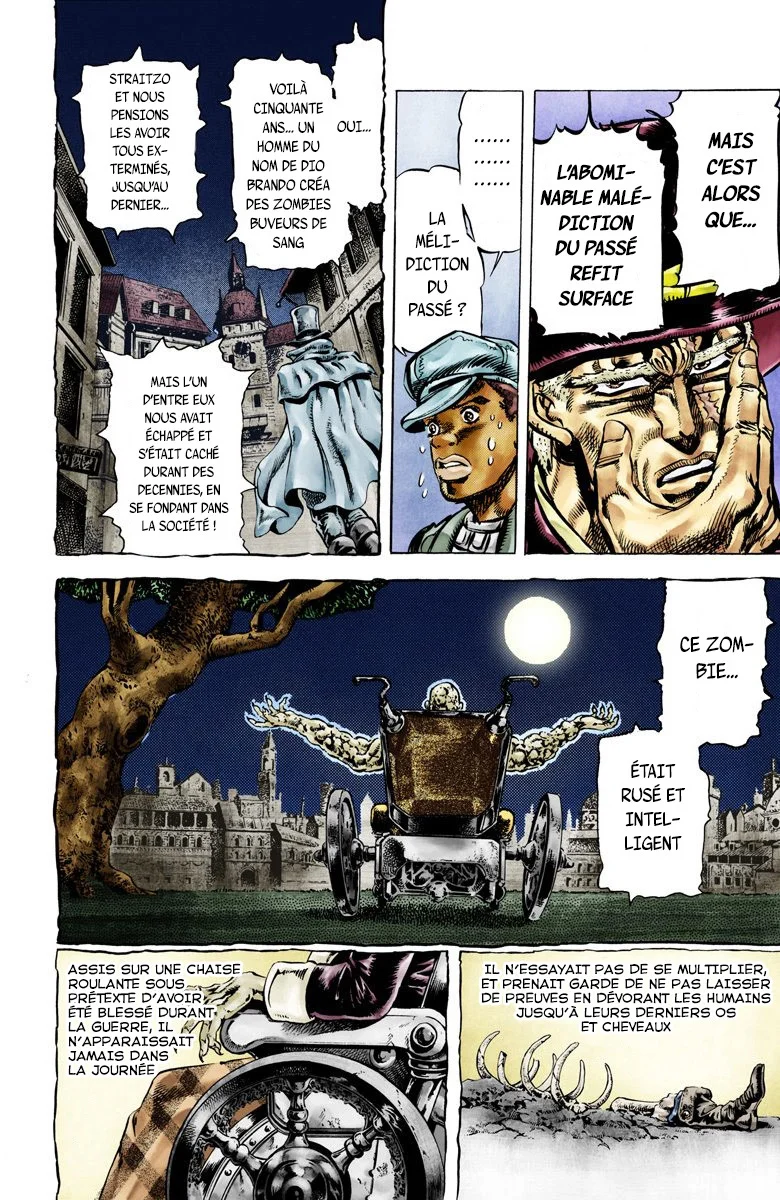 Read JoJo's Bizarre Adventure Part 2 Battle Tendency Official Colored FR Manga Online