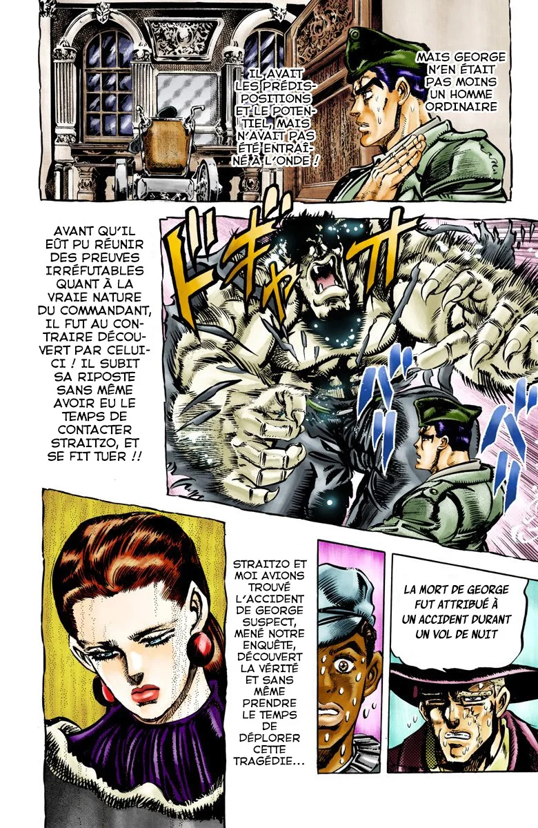 Read JoJo's Bizarre Adventure Part 2 Battle Tendency Official Colored FR Manga Online