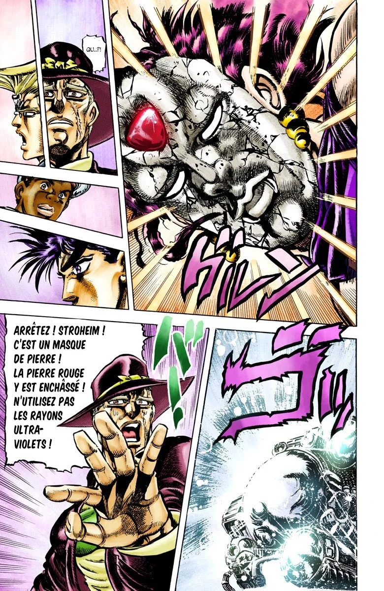 Read JoJo's Bizarre Adventure Part 2 Battle Tendency Official Colored FR Manga Online
