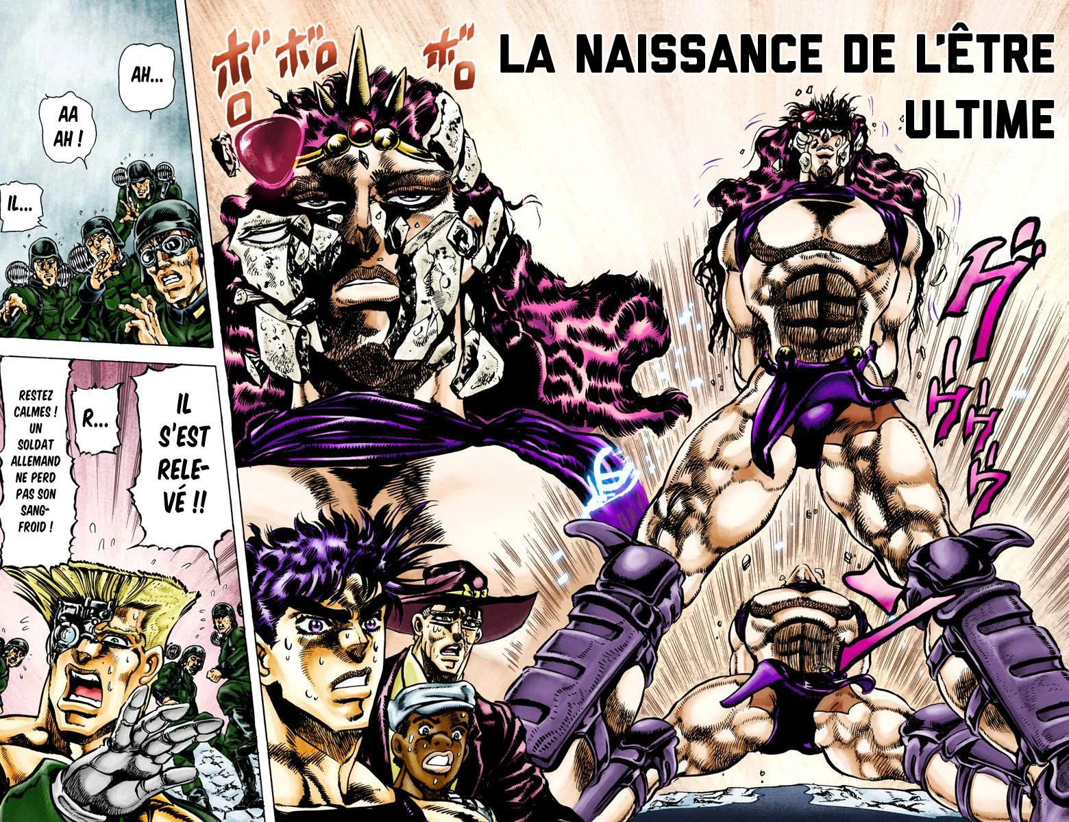 Read JoJo's Bizarre Adventure Part 2 Battle Tendency Official Colored FR Manga Online