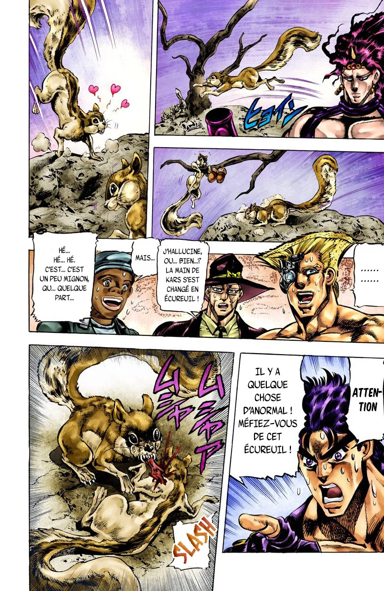 Read JoJo's Bizarre Adventure Part 2 Battle Tendency Official Colored FR Manga Online