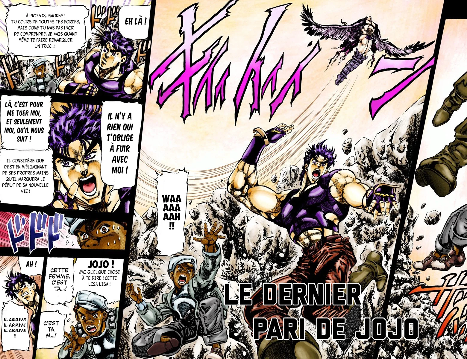 Read JoJo's Bizarre Adventure Part 2 Battle Tendency Official Colored FR Manga Online