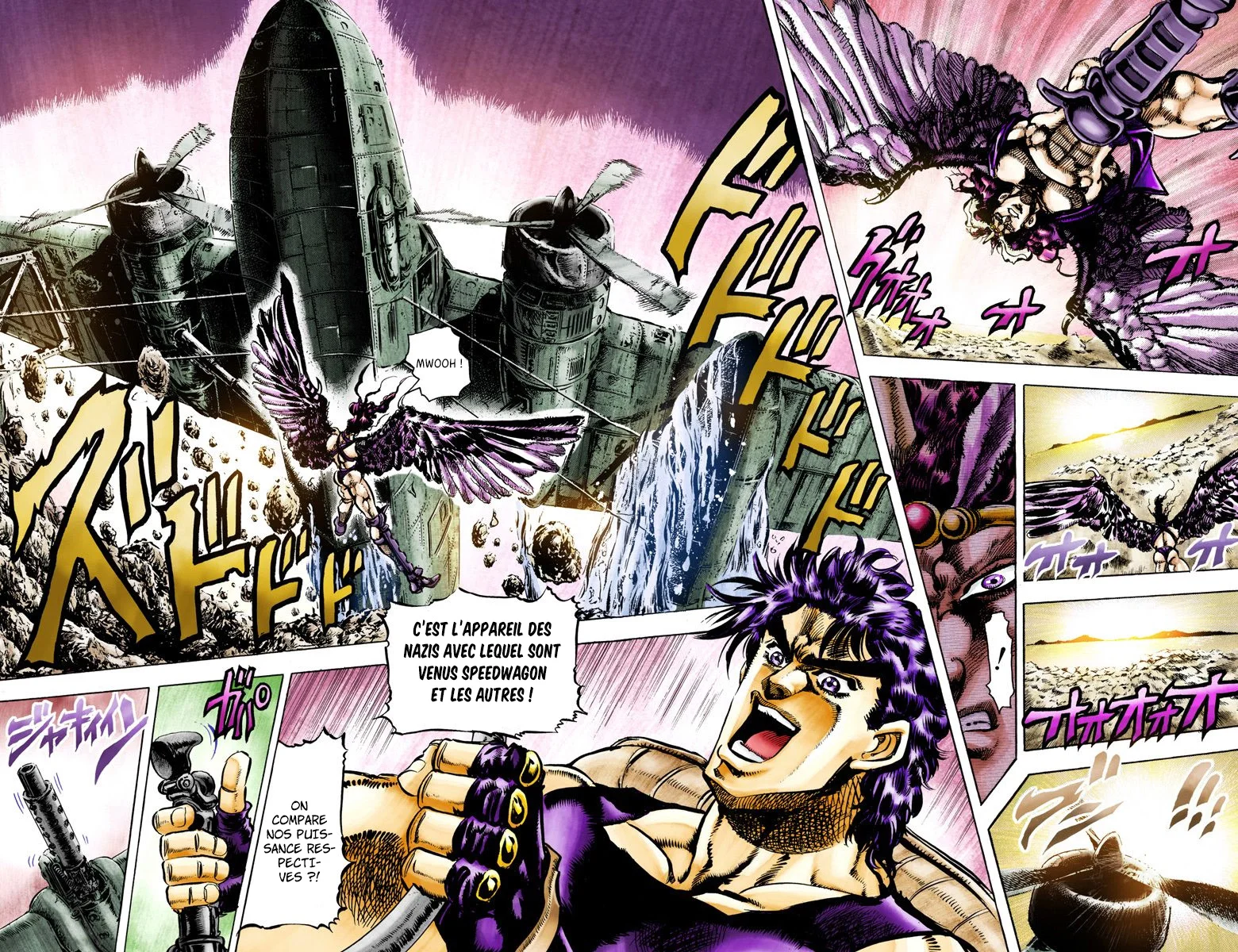 Read JoJo's Bizarre Adventure Part 2 Battle Tendency Official Colored FR Manga Online