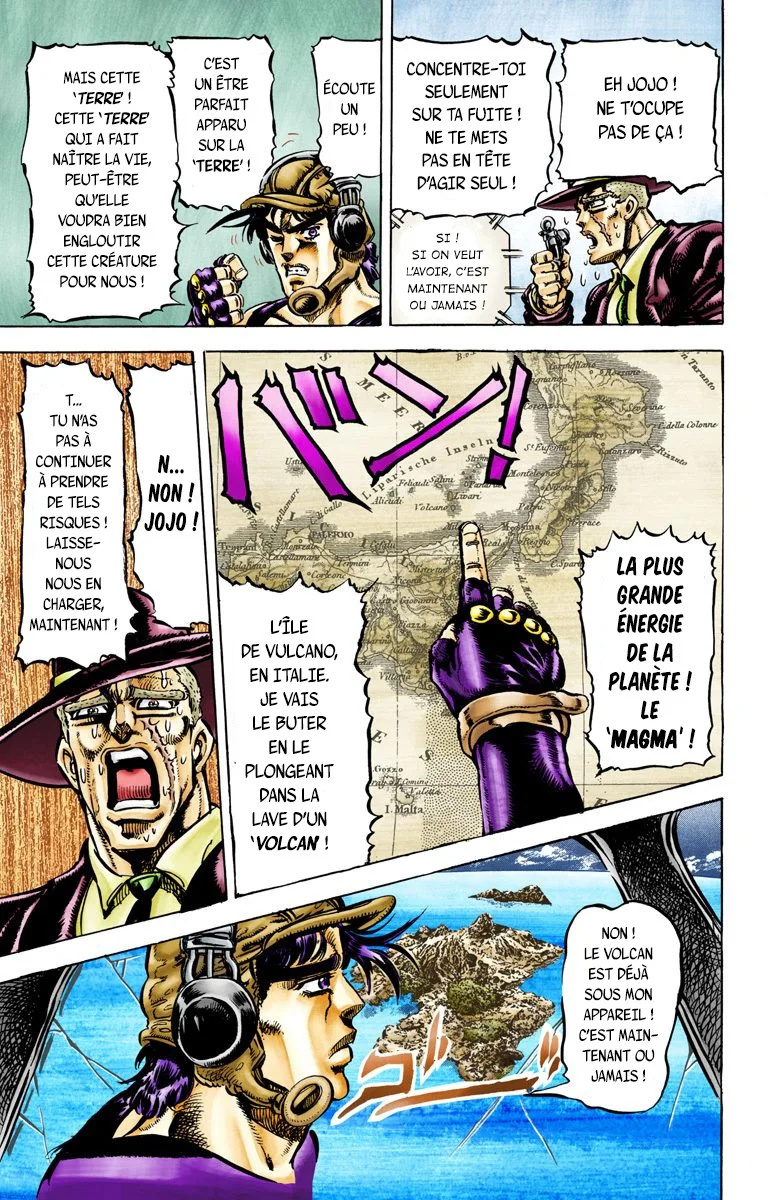 Read JoJo's Bizarre Adventure Part 2 Battle Tendency Official Colored FR Manga Online