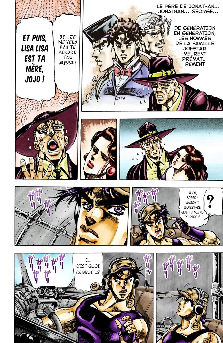 Read JoJo's Bizarre Adventure Part 2 Battle Tendency Official Colored FR Manga Online