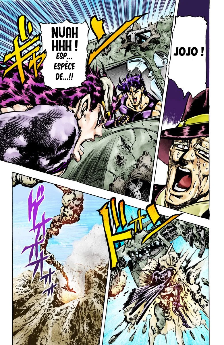 Read JoJo's Bizarre Adventure Part 2 Battle Tendency Official Colored FR Manga Online