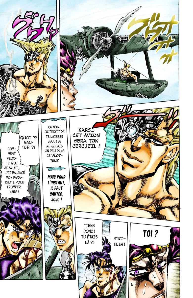 Read JoJo's Bizarre Adventure Part 2 Battle Tendency Official Colored FR Manga Online