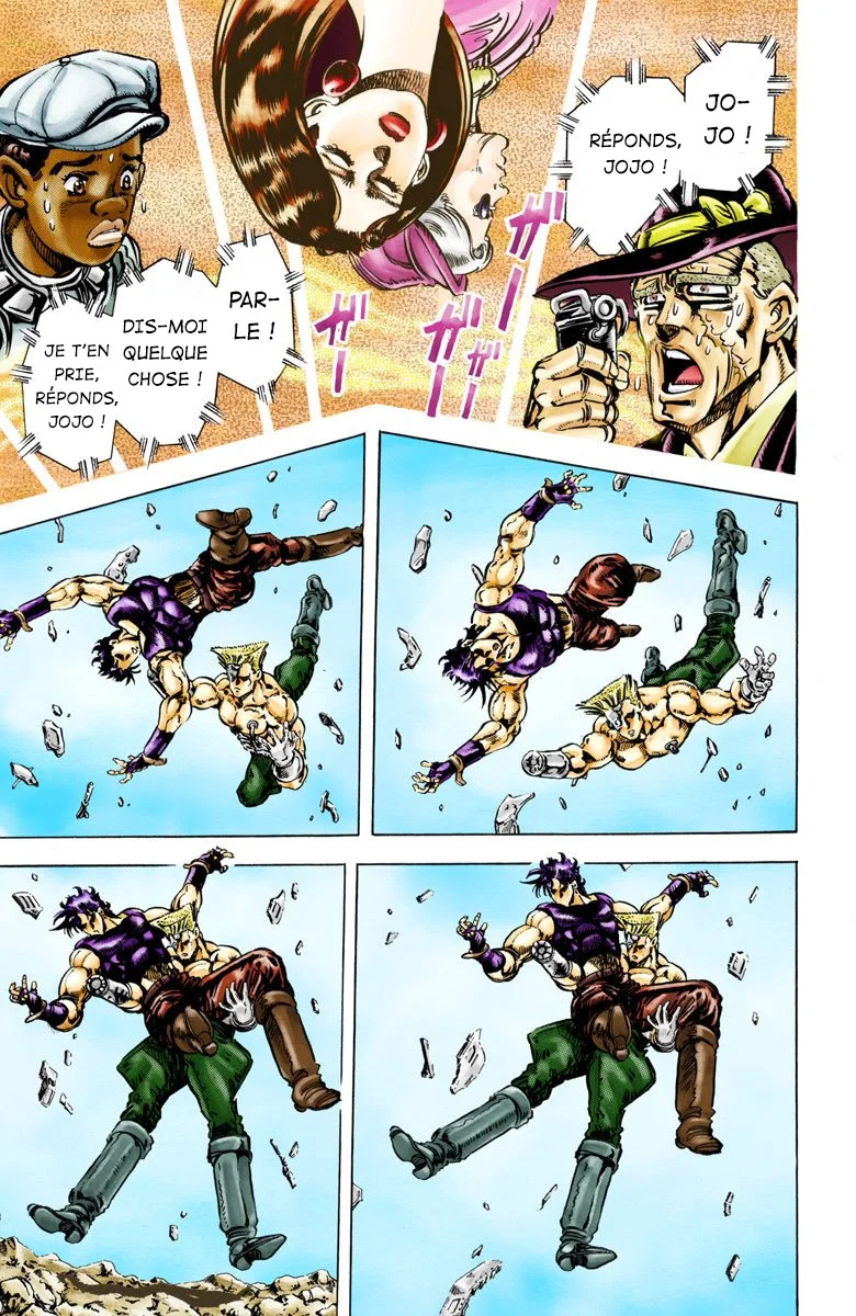 Read JoJo's Bizarre Adventure Part 2 Battle Tendency Official Colored FR Manga Online