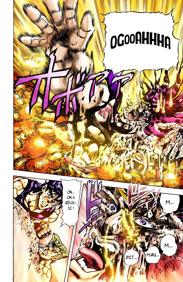 Read JoJo's Bizarre Adventure Part 2 Battle Tendency Official Colored FR Manga Online
