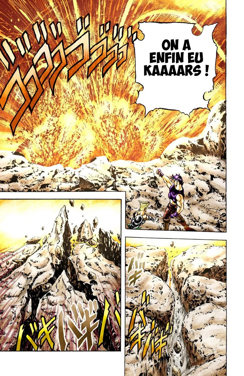 Read JoJo's Bizarre Adventure Part 2 Battle Tendency Official Colored FR Manga Online
