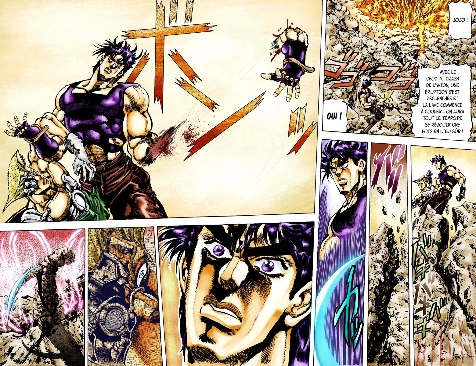 Read JoJo's Bizarre Adventure Part 2 Battle Tendency Official Colored FR Manga Online
