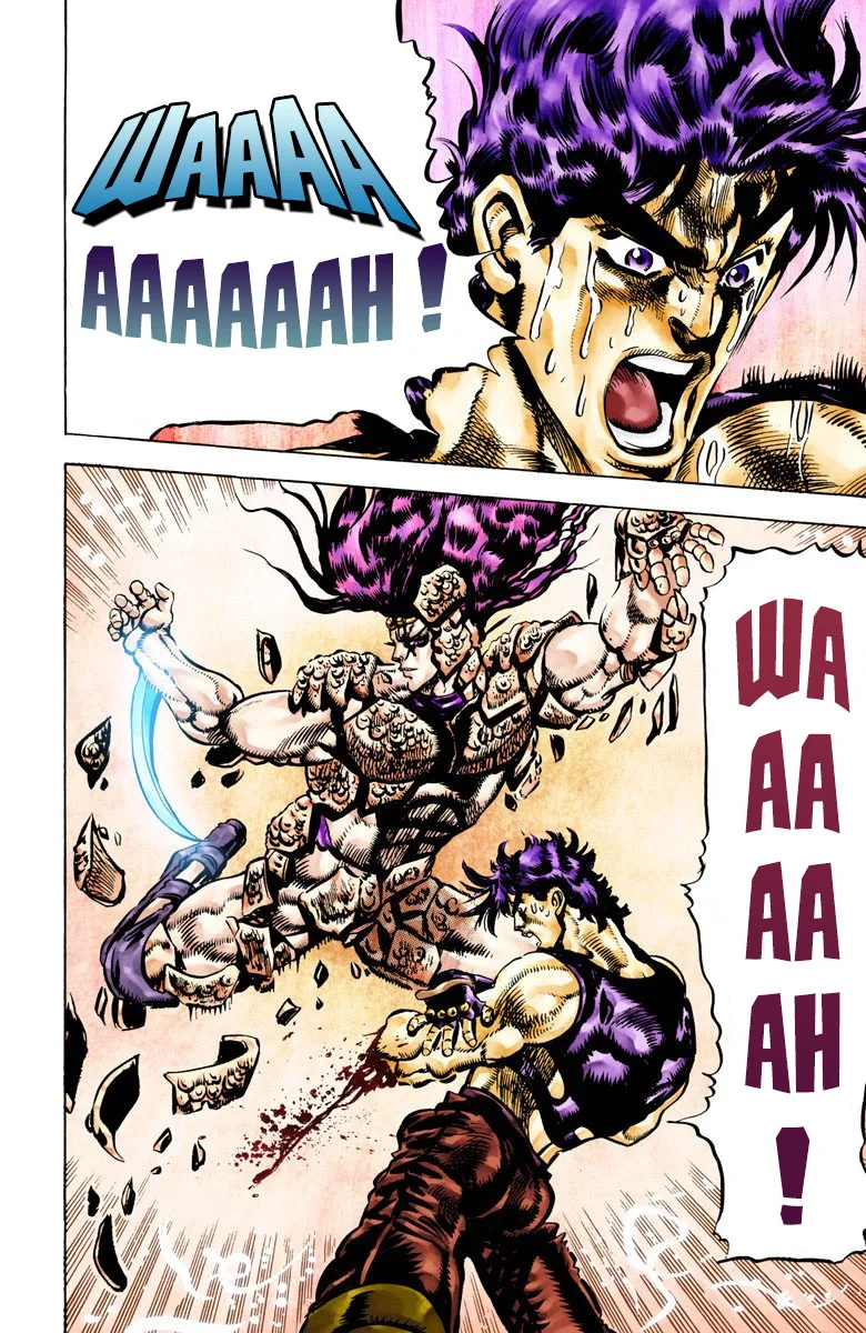 Read JoJo's Bizarre Adventure Part 2 Battle Tendency Official Colored FR Manga Online