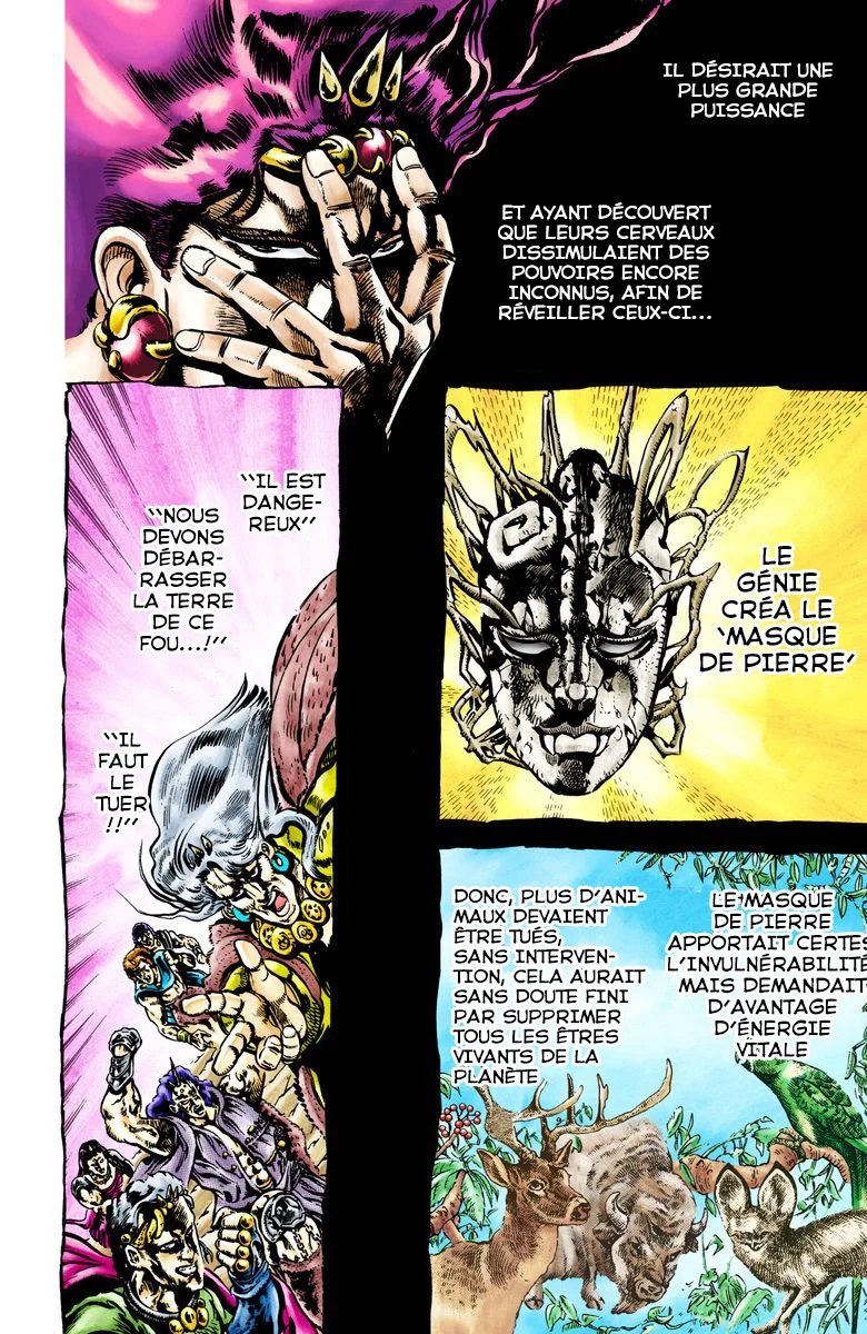 Read JoJo's Bizarre Adventure Part 2 Battle Tendency Official Colored FR Manga Online