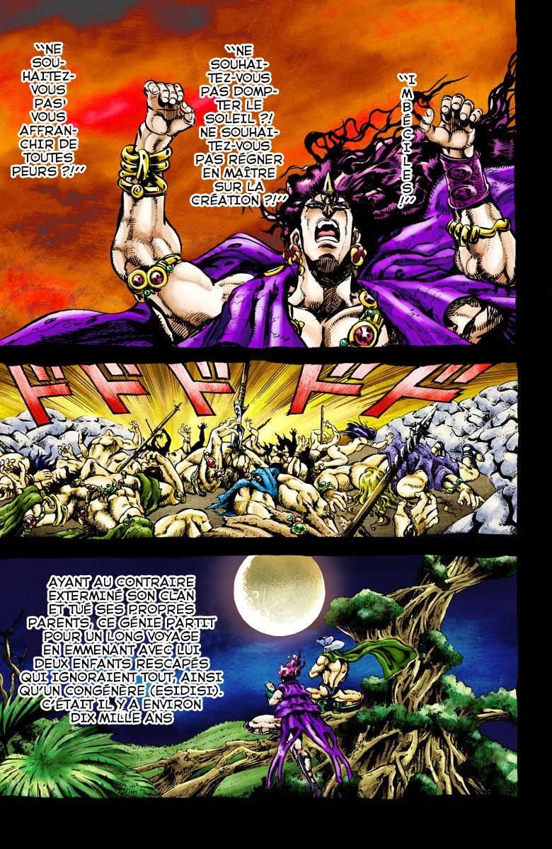 Read JoJo's Bizarre Adventure Part 2 Battle Tendency Official Colored FR Manga Online