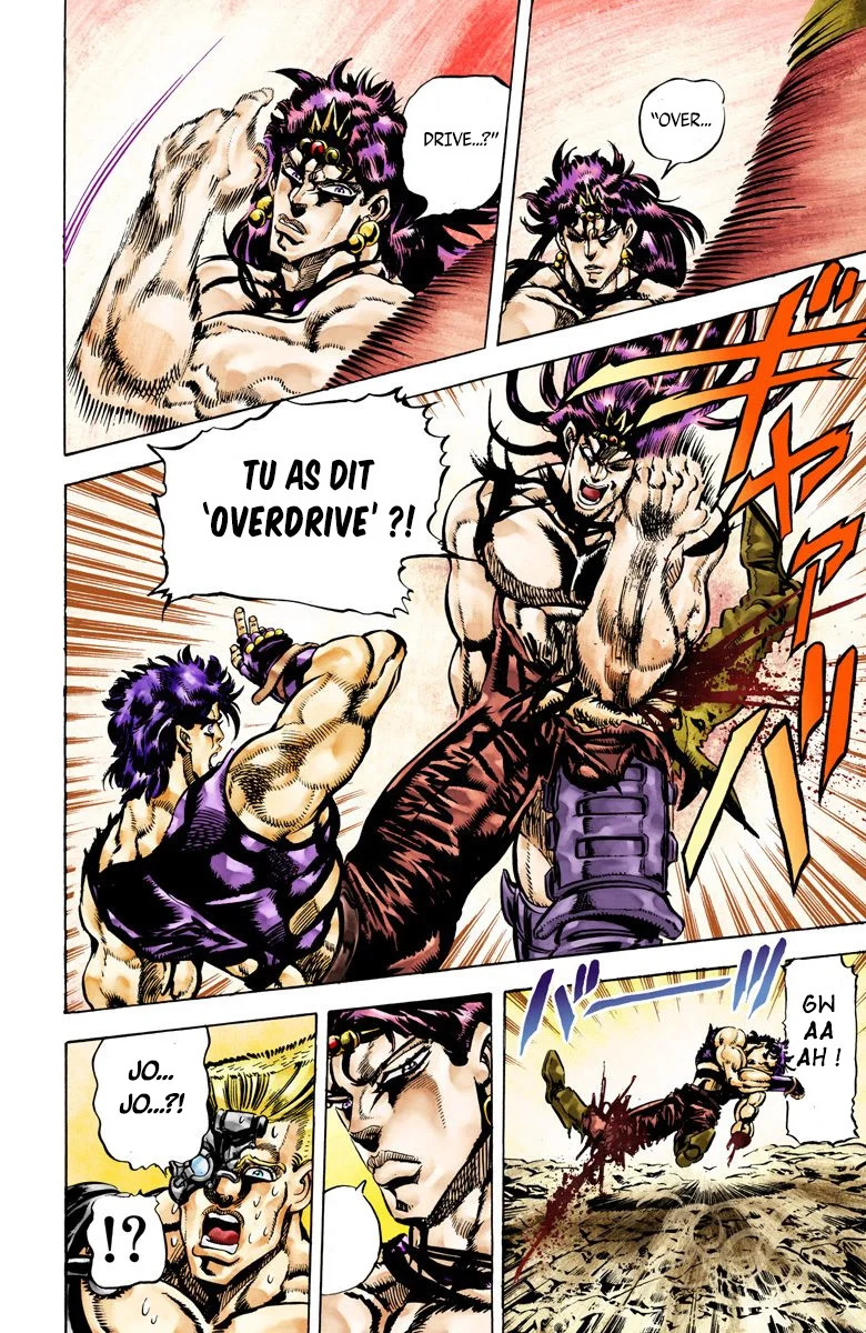 Read JoJo's Bizarre Adventure Part 2 Battle Tendency Official Colored FR Manga Online