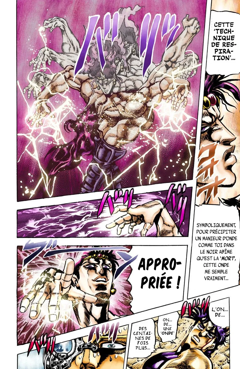 Read JoJo's Bizarre Adventure Part 2 Battle Tendency Official Colored FR Manga Online