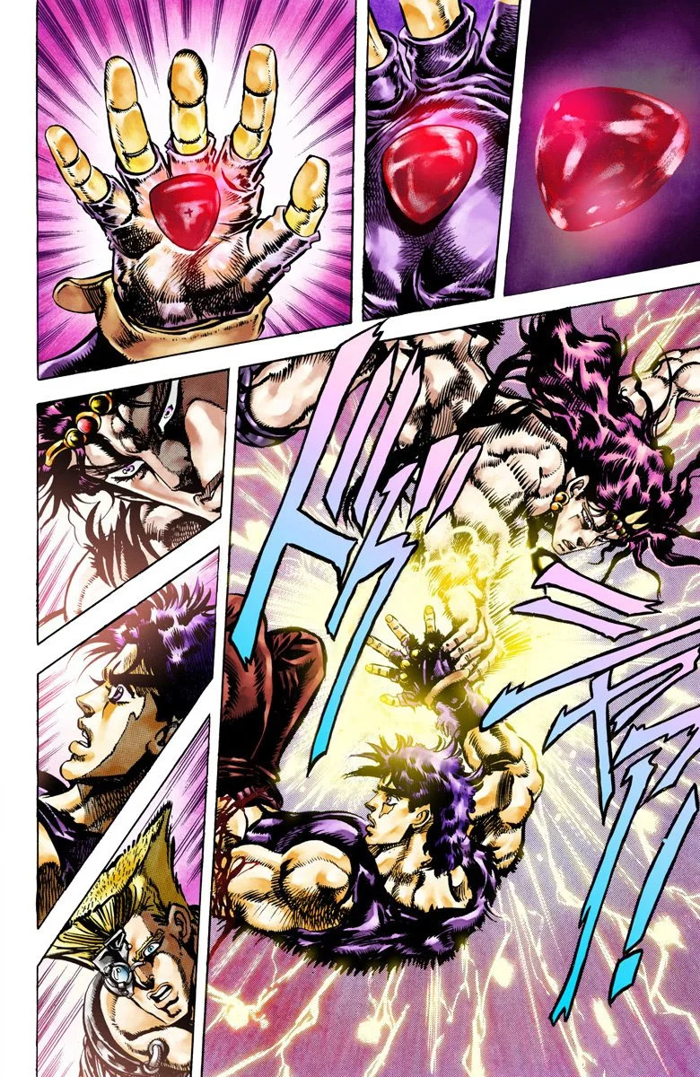 Read JoJo's Bizarre Adventure Part 2 Battle Tendency Official Colored FR Manga Online