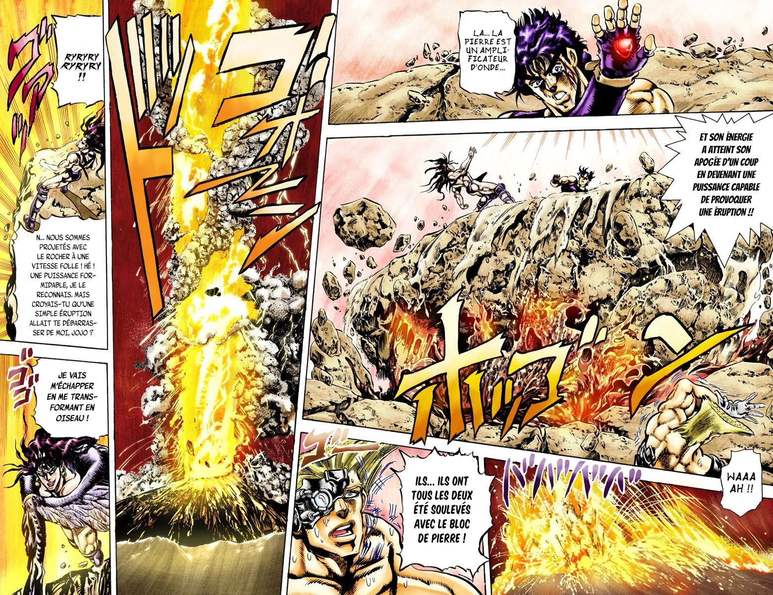 Read JoJo's Bizarre Adventure Part 2 Battle Tendency Official Colored FR Manga Online