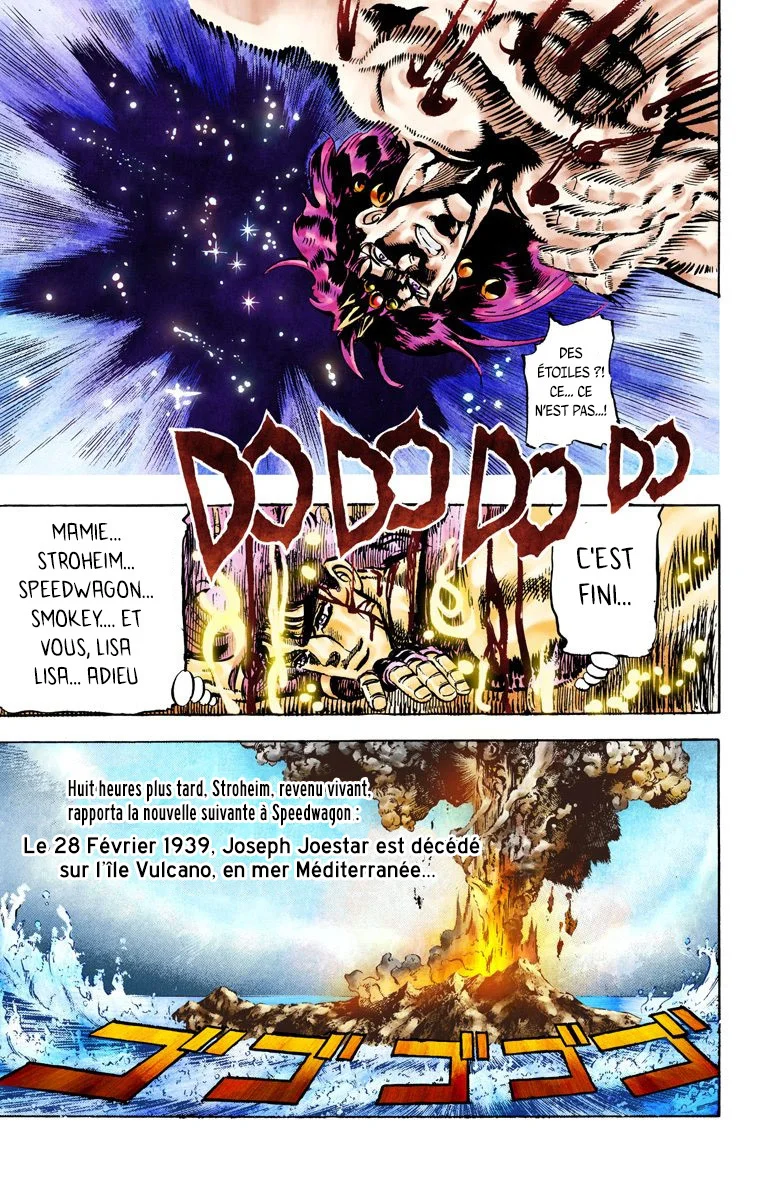 Read JoJo's Bizarre Adventure Part 2 Battle Tendency Official Colored FR Manga Online