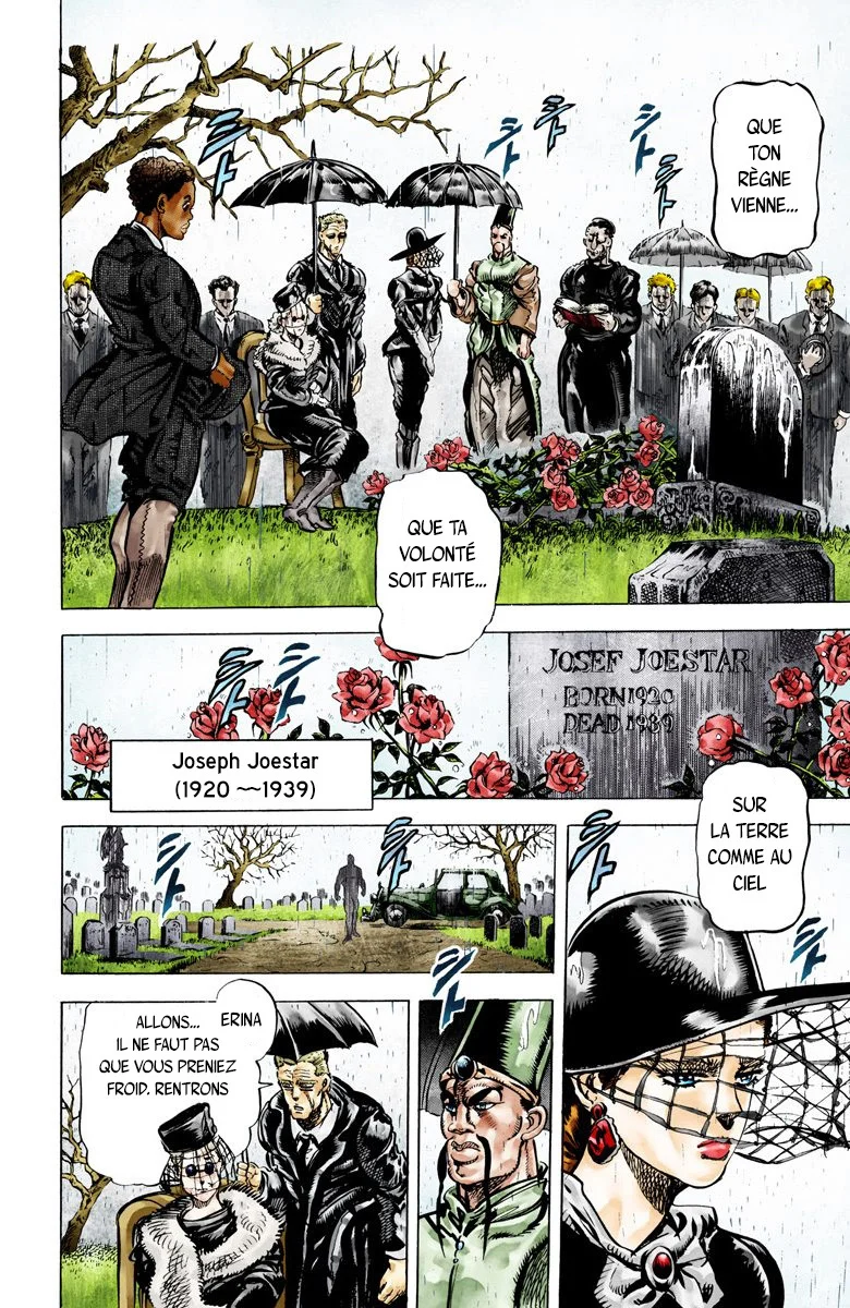 Read JoJo's Bizarre Adventure Part 2 Battle Tendency Official Colored FR Manga Online