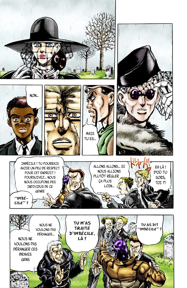 Read JoJo's Bizarre Adventure Part 2 Battle Tendency Official Colored FR Manga Online