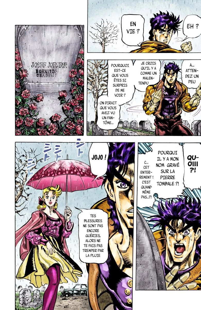 Read JoJo's Bizarre Adventure Part 2 Battle Tendency Official Colored FR Manga Online