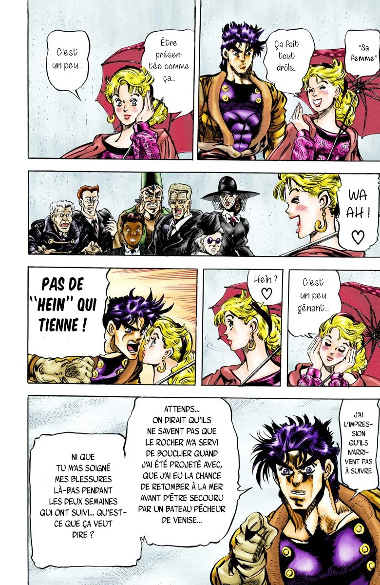 Read JoJo's Bizarre Adventure Part 2 Battle Tendency Official Colored FR Manga Online
