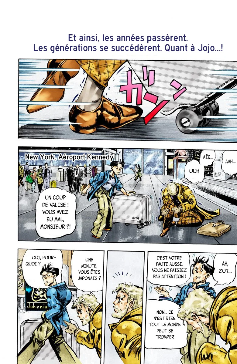 Read JoJo's Bizarre Adventure Part 2 Battle Tendency Official Colored FR Manga Online