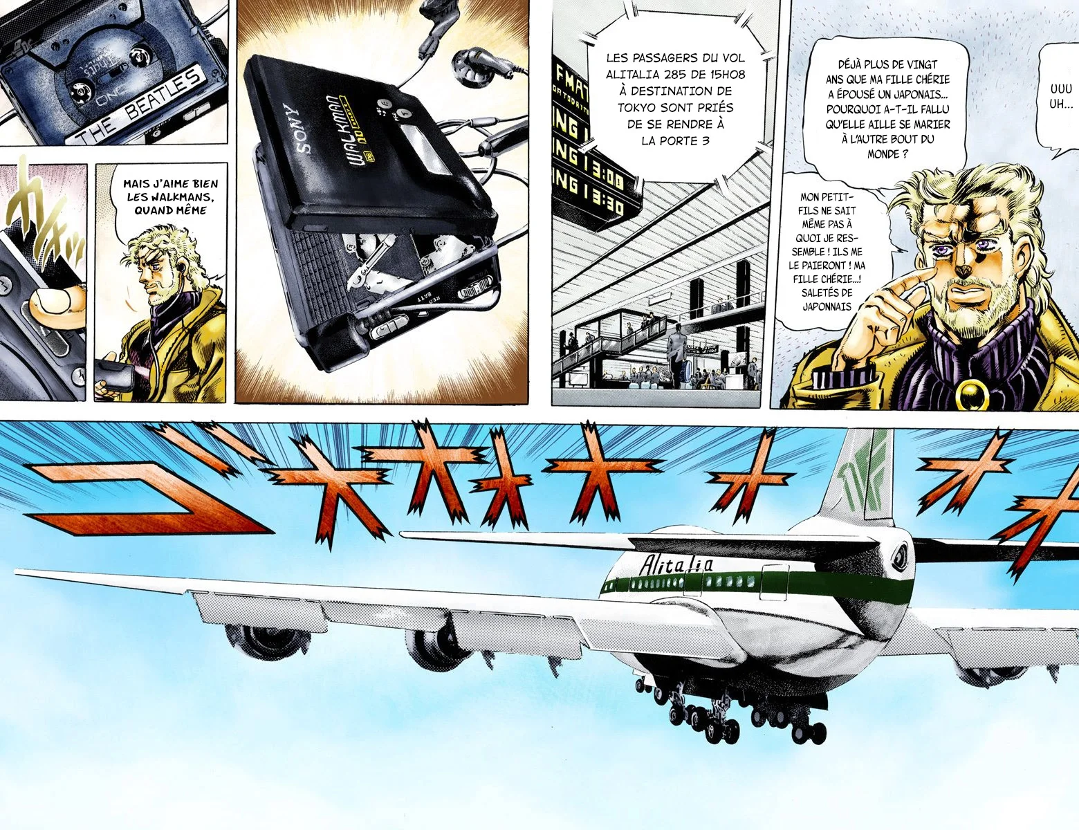 Read JoJo's Bizarre Adventure Part 2 Battle Tendency Official Colored FR Manga Online