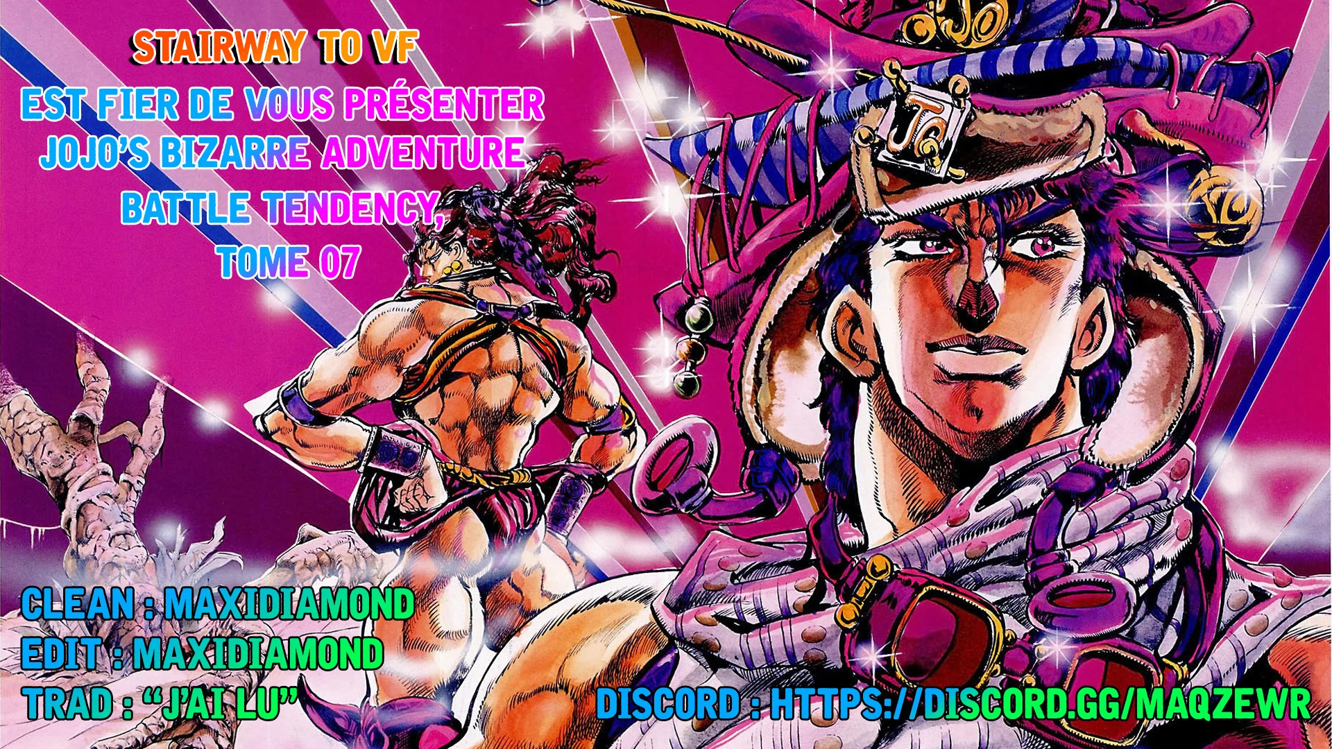 Read JoJo's Bizarre Adventure Part 2 Battle Tendency Official Colored FR Manga Online