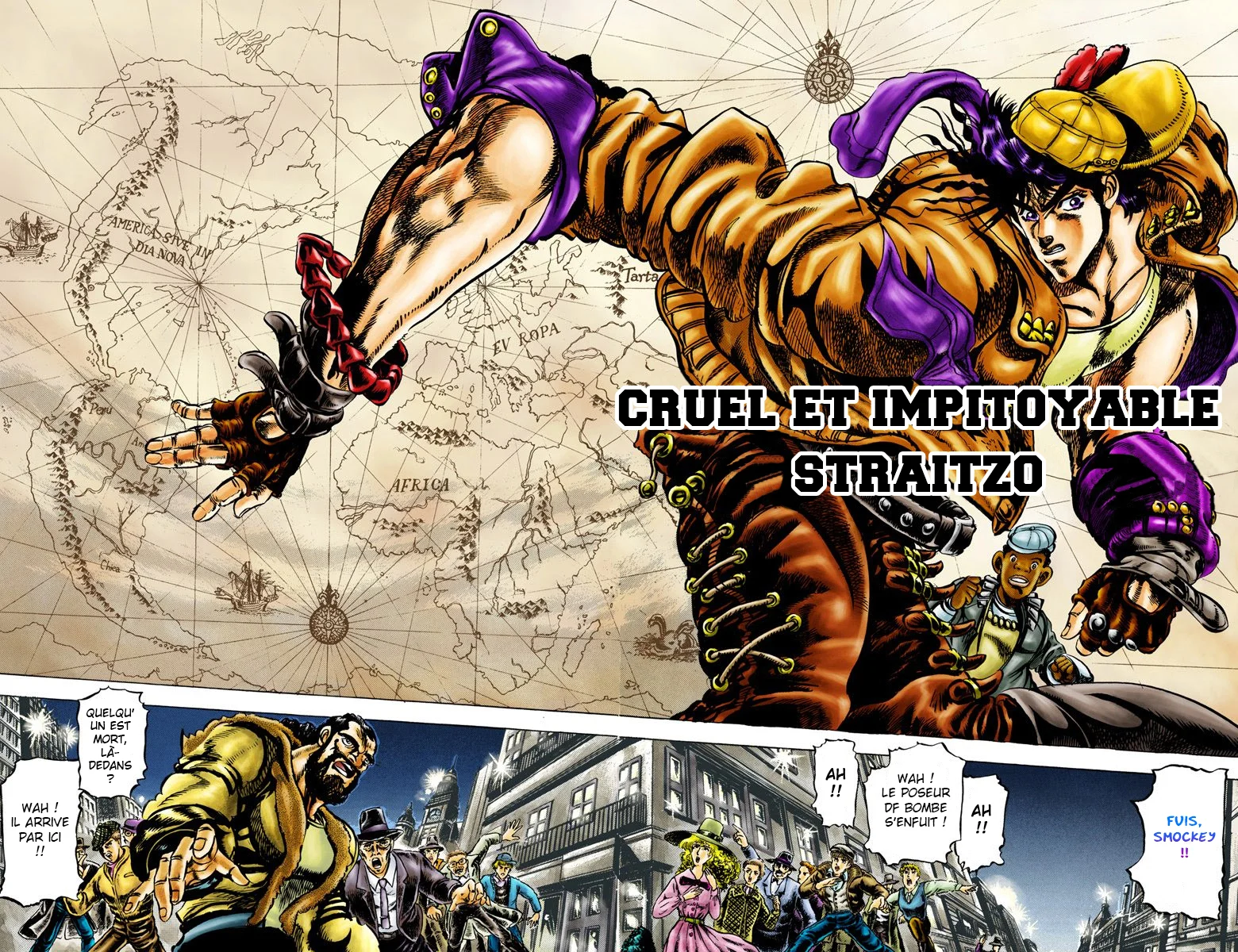 Read JoJo's Bizarre Adventure Part 2 Battle Tendency Official Colored FR Manga Online