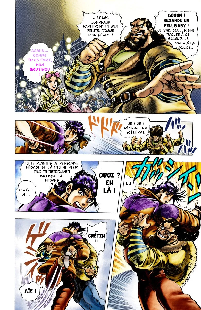 Read JoJo's Bizarre Adventure Part 2 Battle Tendency Official Colored FR Manga Online