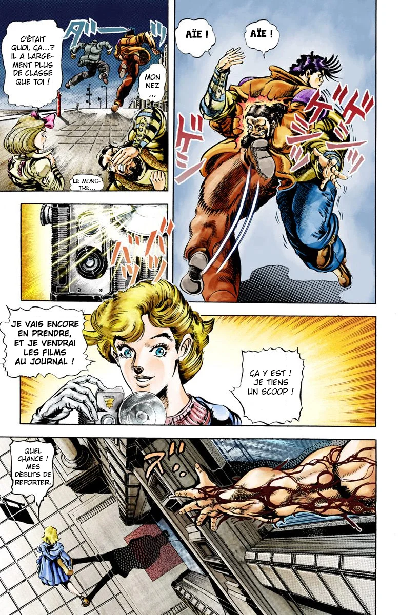 Read JoJo's Bizarre Adventure Part 2 Battle Tendency Official Colored FR Manga Online
