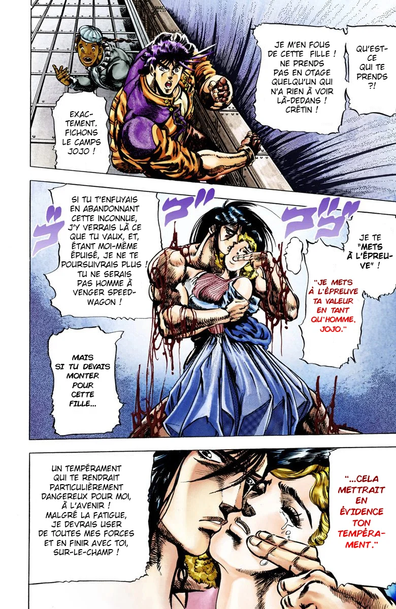 Read JoJo's Bizarre Adventure Part 2 Battle Tendency Official Colored FR Manga Online