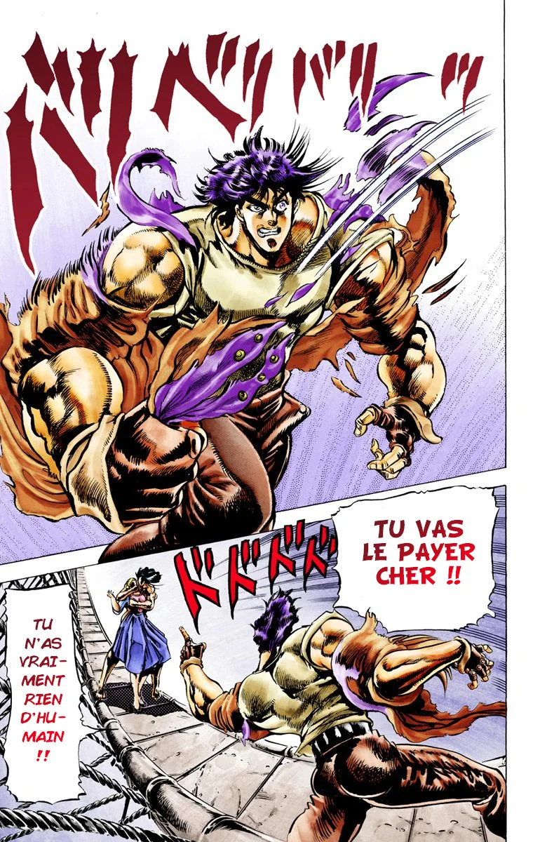 Read JoJo's Bizarre Adventure Part 2 Battle Tendency Official Colored FR Manga Online
