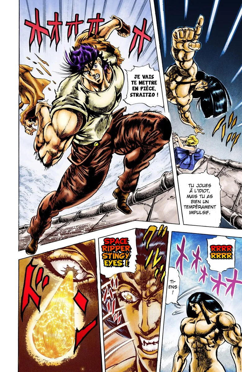 Read JoJo's Bizarre Adventure Part 2 Battle Tendency Official Colored FR Manga Online