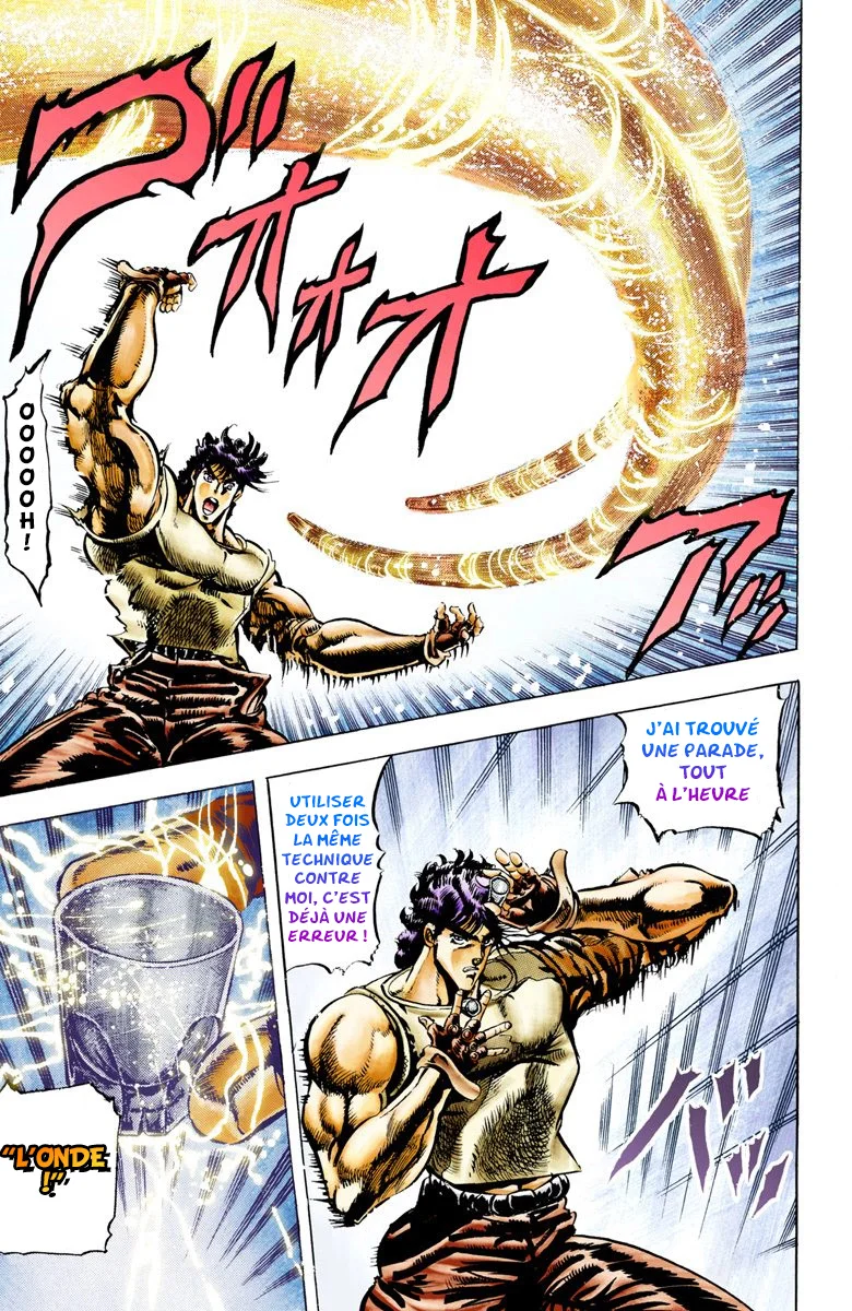 Read JoJo's Bizarre Adventure Part 2 Battle Tendency Official Colored FR Manga Online