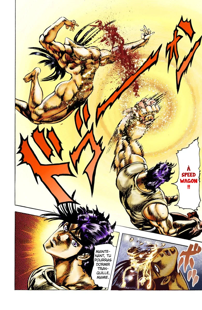 Read JoJo's Bizarre Adventure Part 2 Battle Tendency Official Colored FR Manga Online