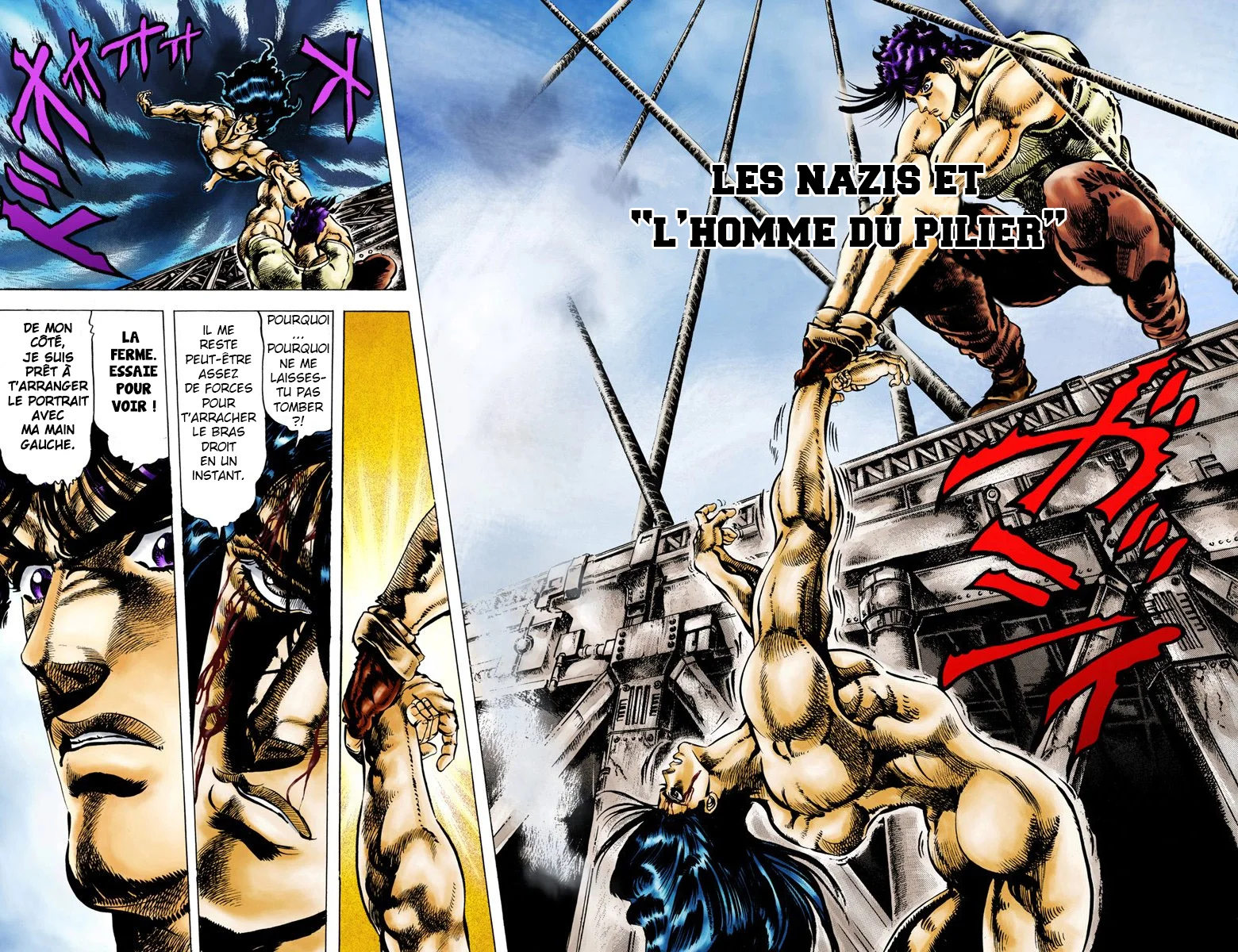 Read JoJo's Bizarre Adventure Part 2 Battle Tendency Official Colored FR Manga Online