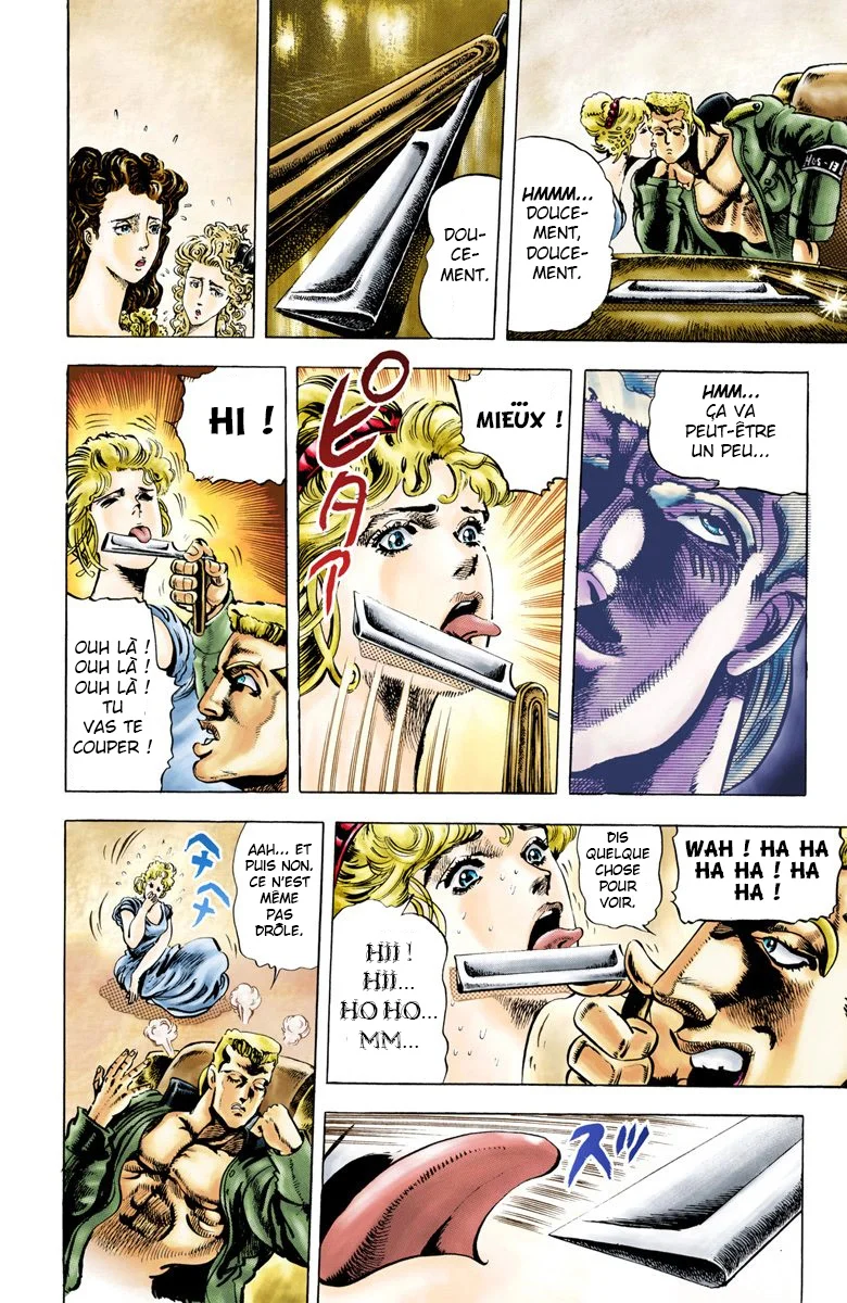 Read JoJo's Bizarre Adventure Part 2 Battle Tendency Official Colored FR Manga Online