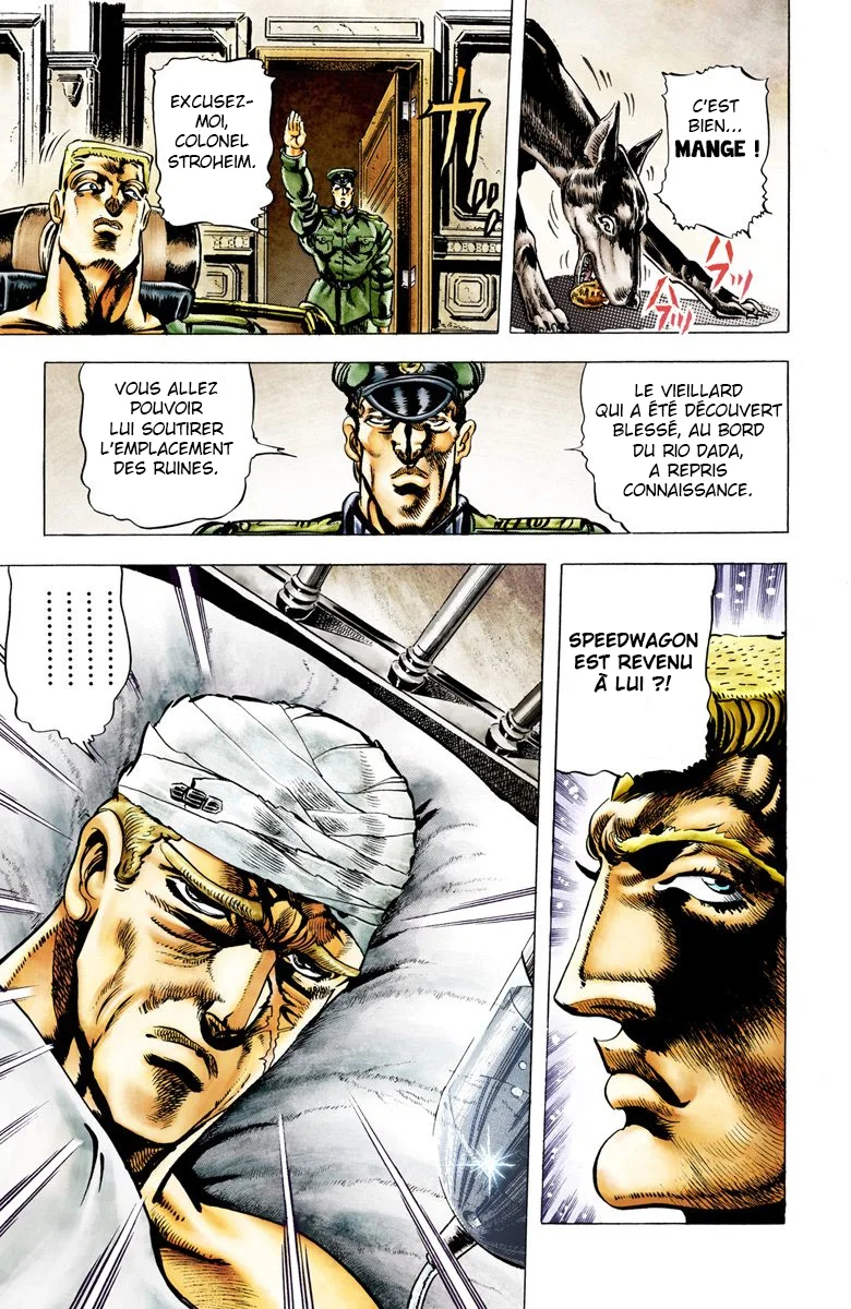 Read JoJo's Bizarre Adventure Part 2 Battle Tendency Official Colored FR Manga Online