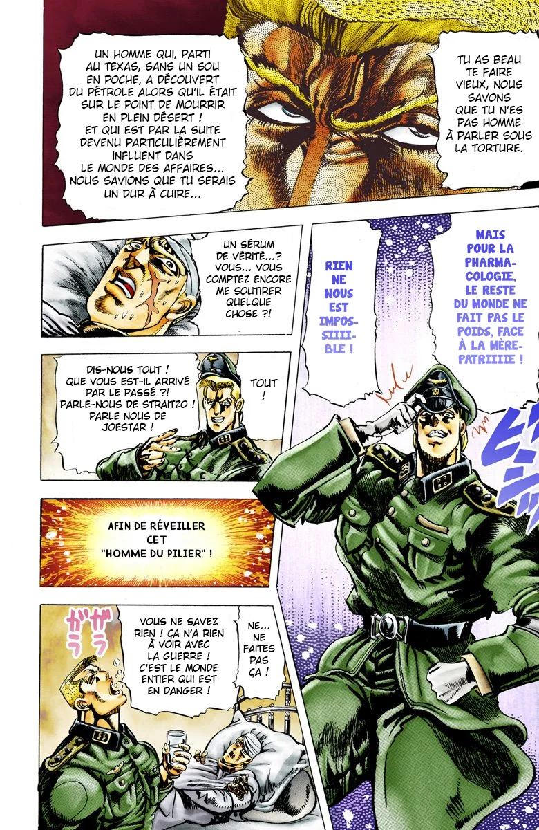 Read JoJo's Bizarre Adventure Part 2 Battle Tendency Official Colored FR Manga Online